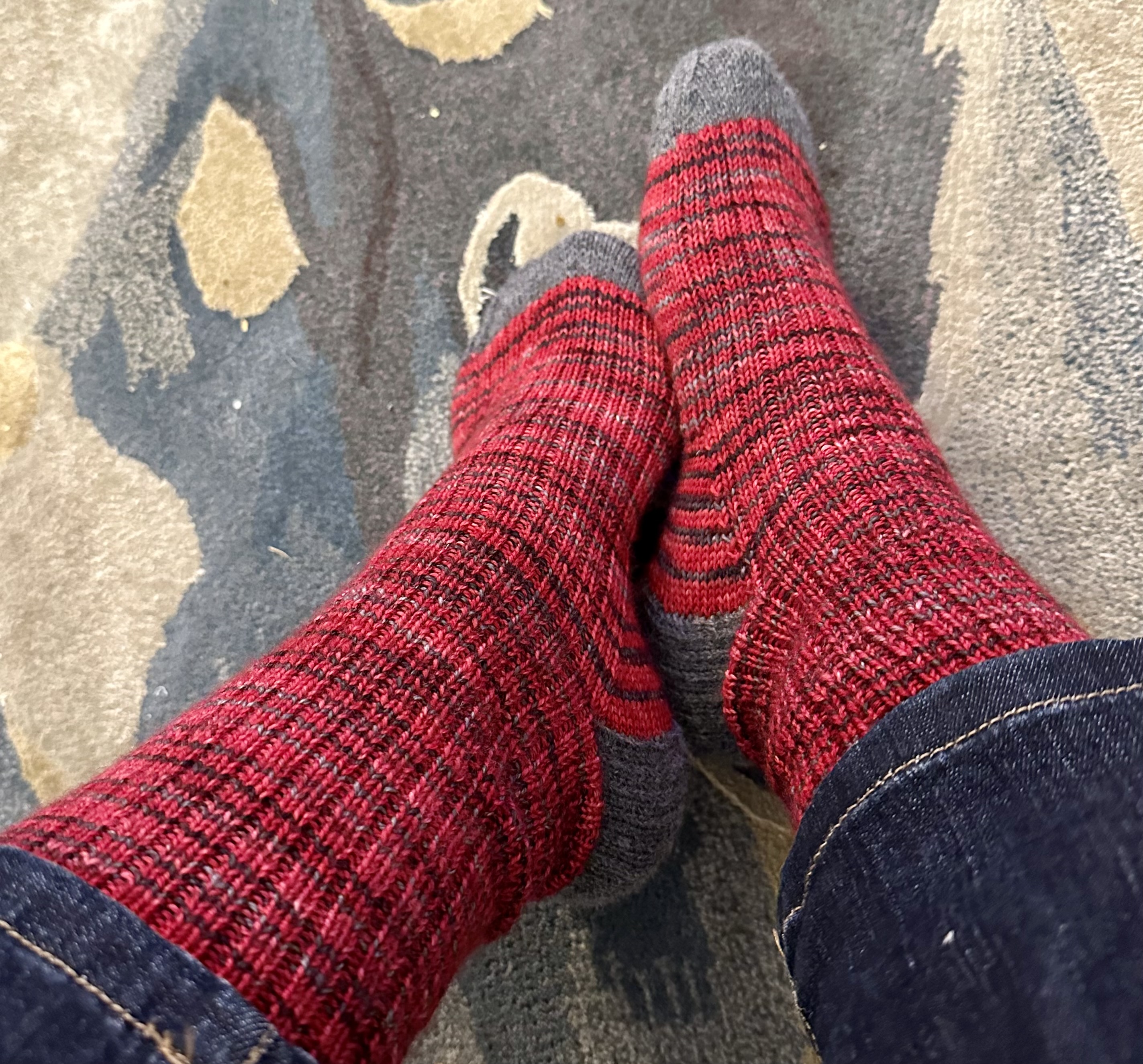 Cardinal Socks