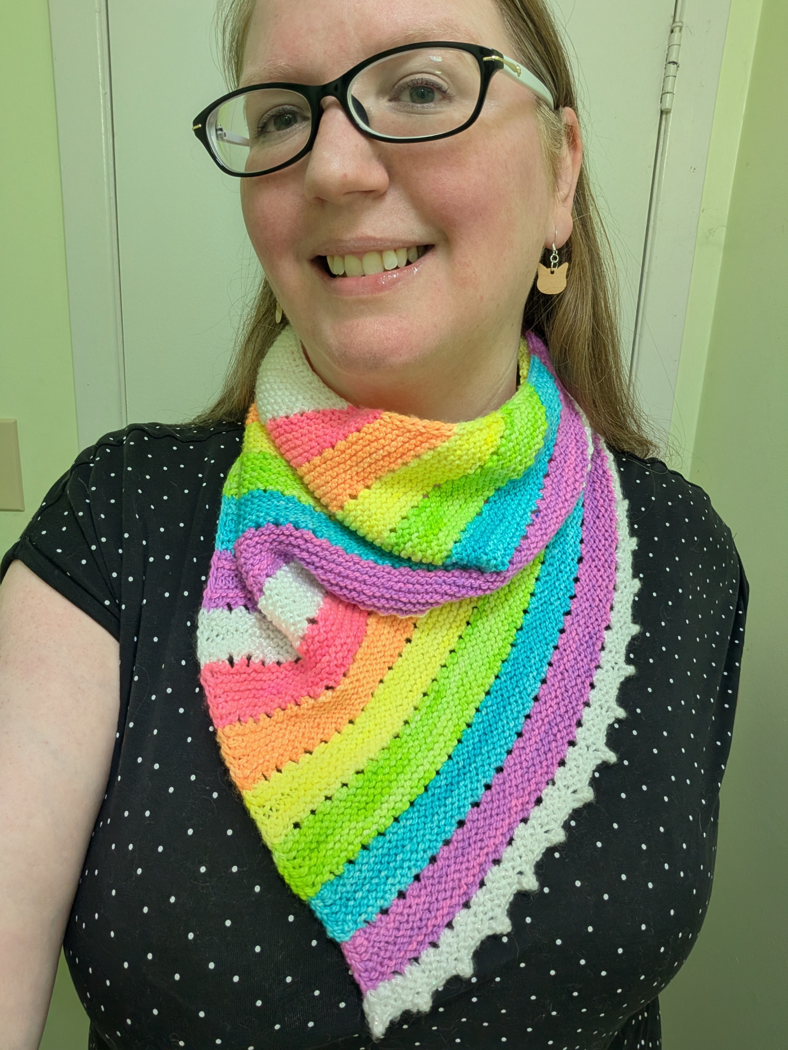 Neon Rainbows Cowl